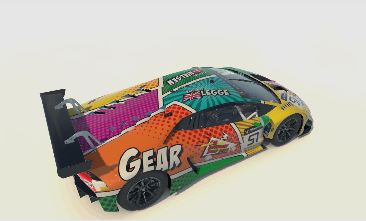 Preview of Lamborghini Huracan GT3 EVO - GEAR Grasser Racing Art Car 2020 by Neil R.