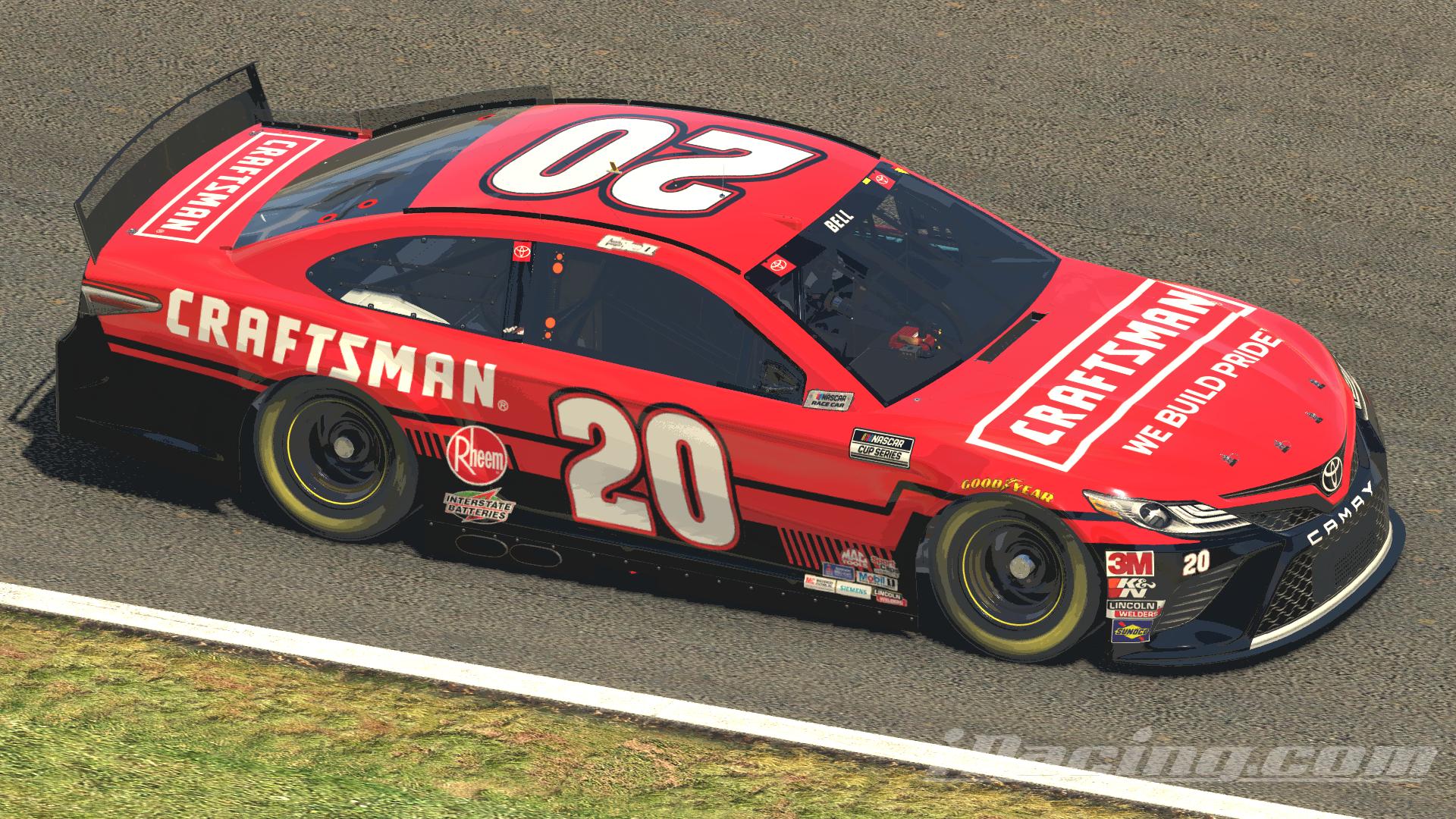 Preview of 2021 Christopher Bell Craftsman Camry by Dylan Holland