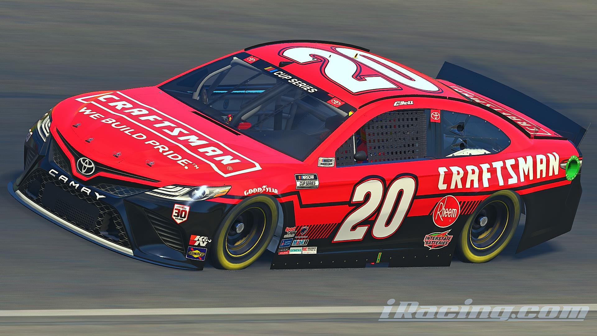 Preview of Christopher Bell 2021 Craftsman Camry by Jonah Colbert