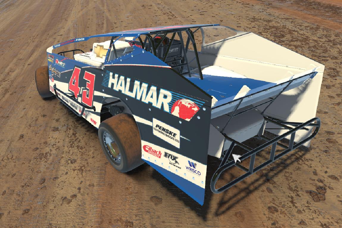 Preview of Jimmy Horton, no#, 2020 HTR Dirt Modified, sim stamped by John Schuenemann