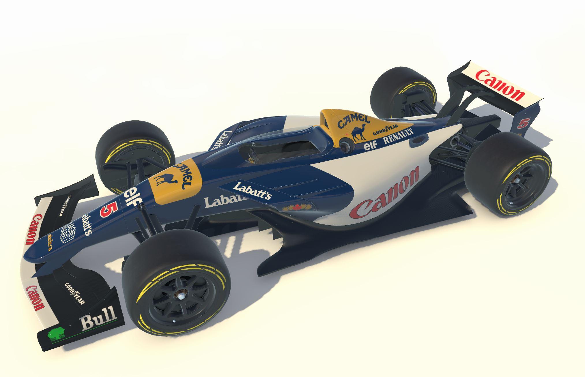 Preview of 1992 Williams FW14B by Doug Ellison