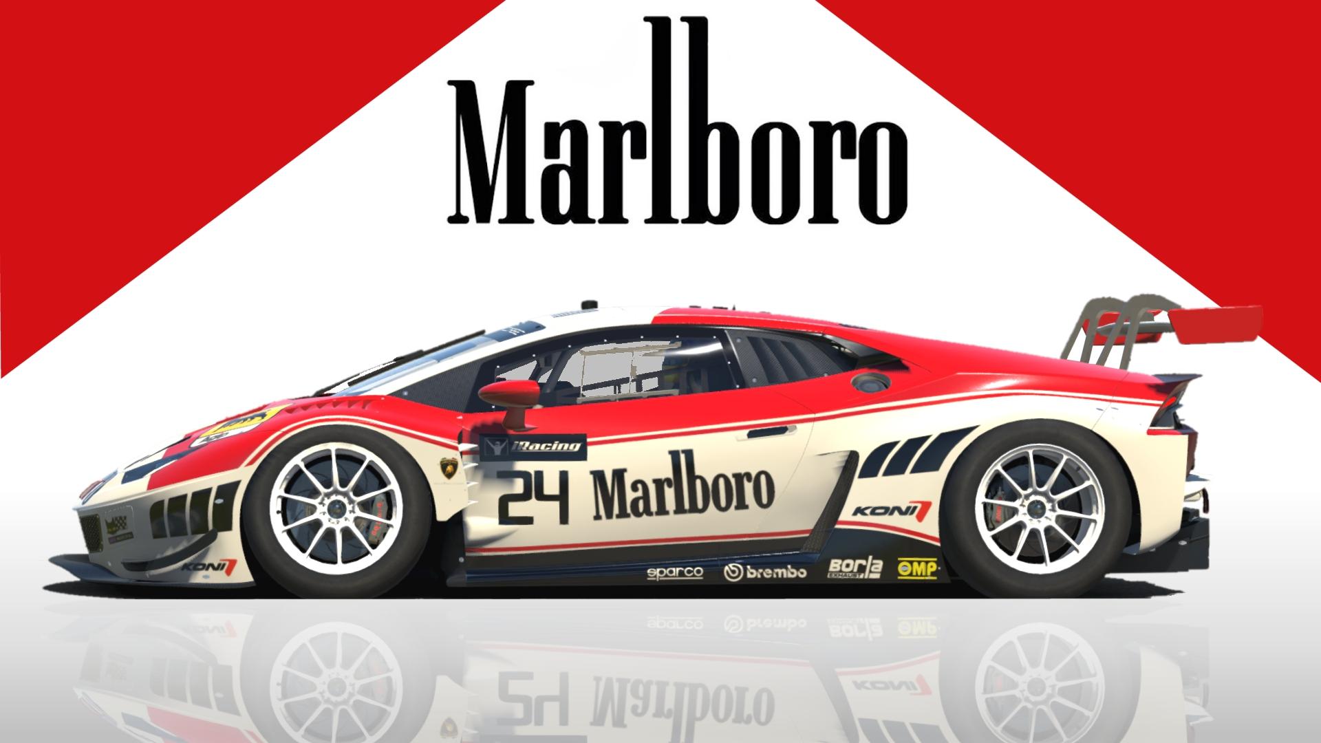 Lamborghini EVO GT3 Marlboro by Don Craig - Trading Paints