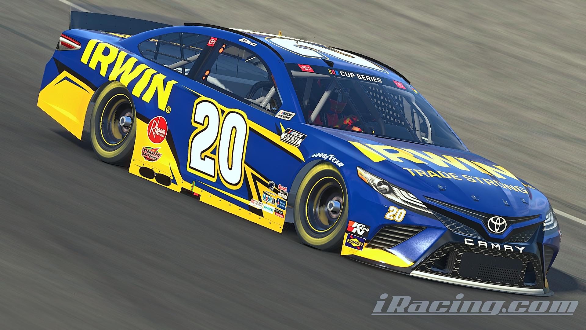 Preview of Christopher Bell 2021 Irwin Camry by Jonah Colbert