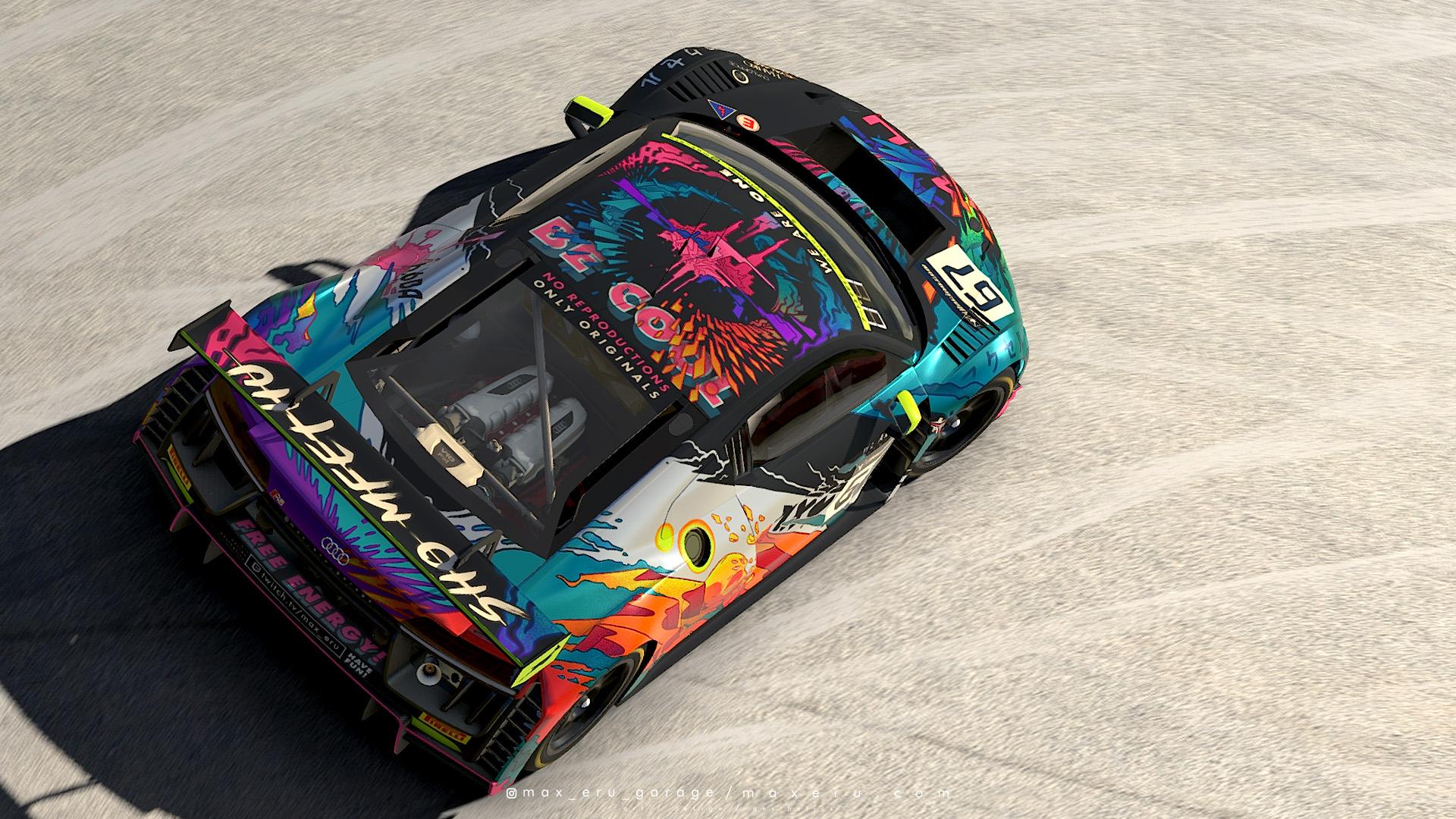 Preview of MXU Art Car - Audi R8 LMS GT3 by Bryce L.