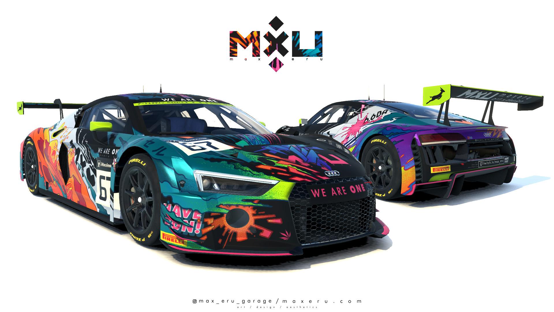 Preview of MXU Art Car - Audi R8 LMS GT3 by Bryce L.