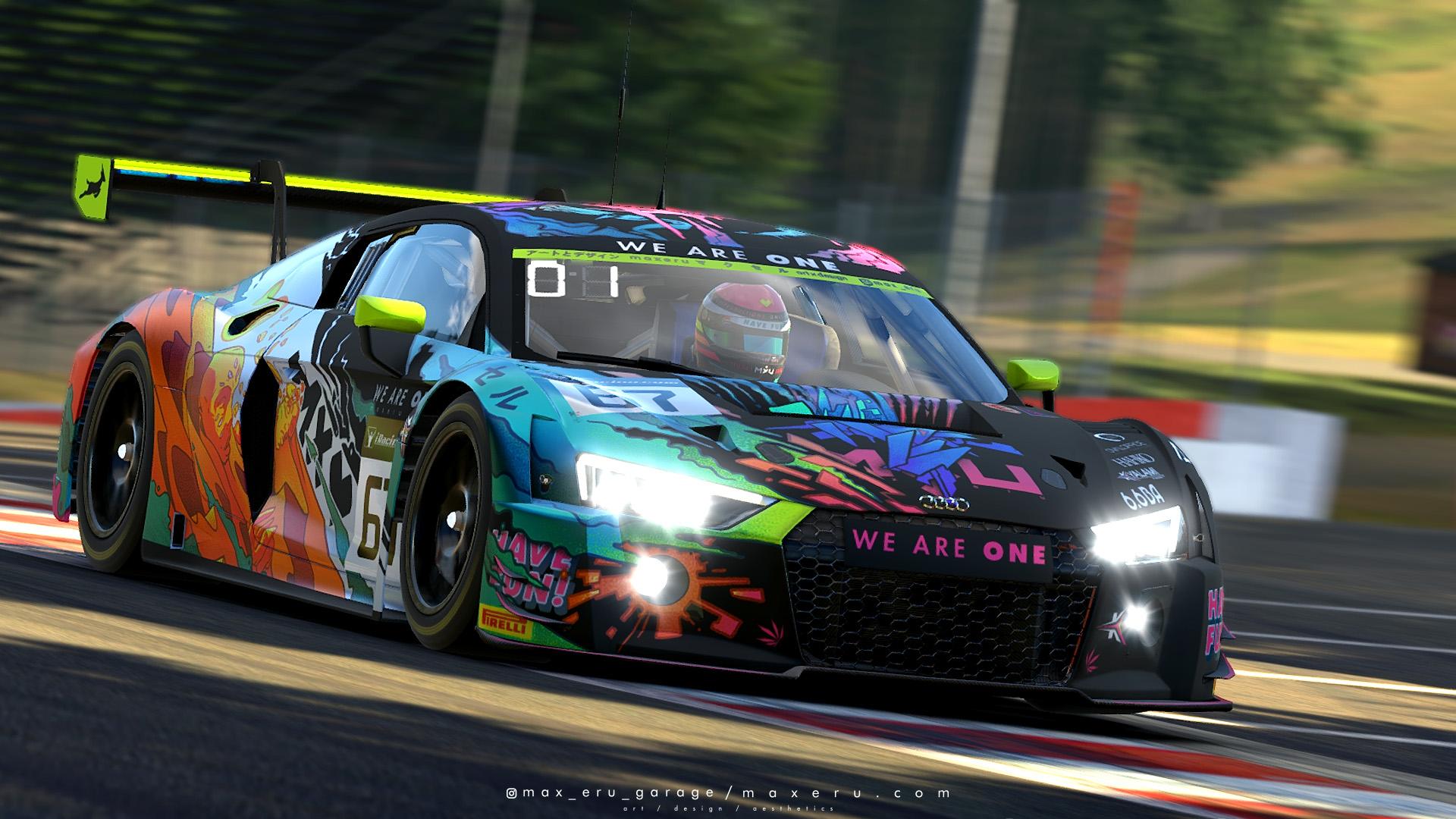 Preview of MXU Art Car - Audi R8 LMS GT3 by Bryce L.