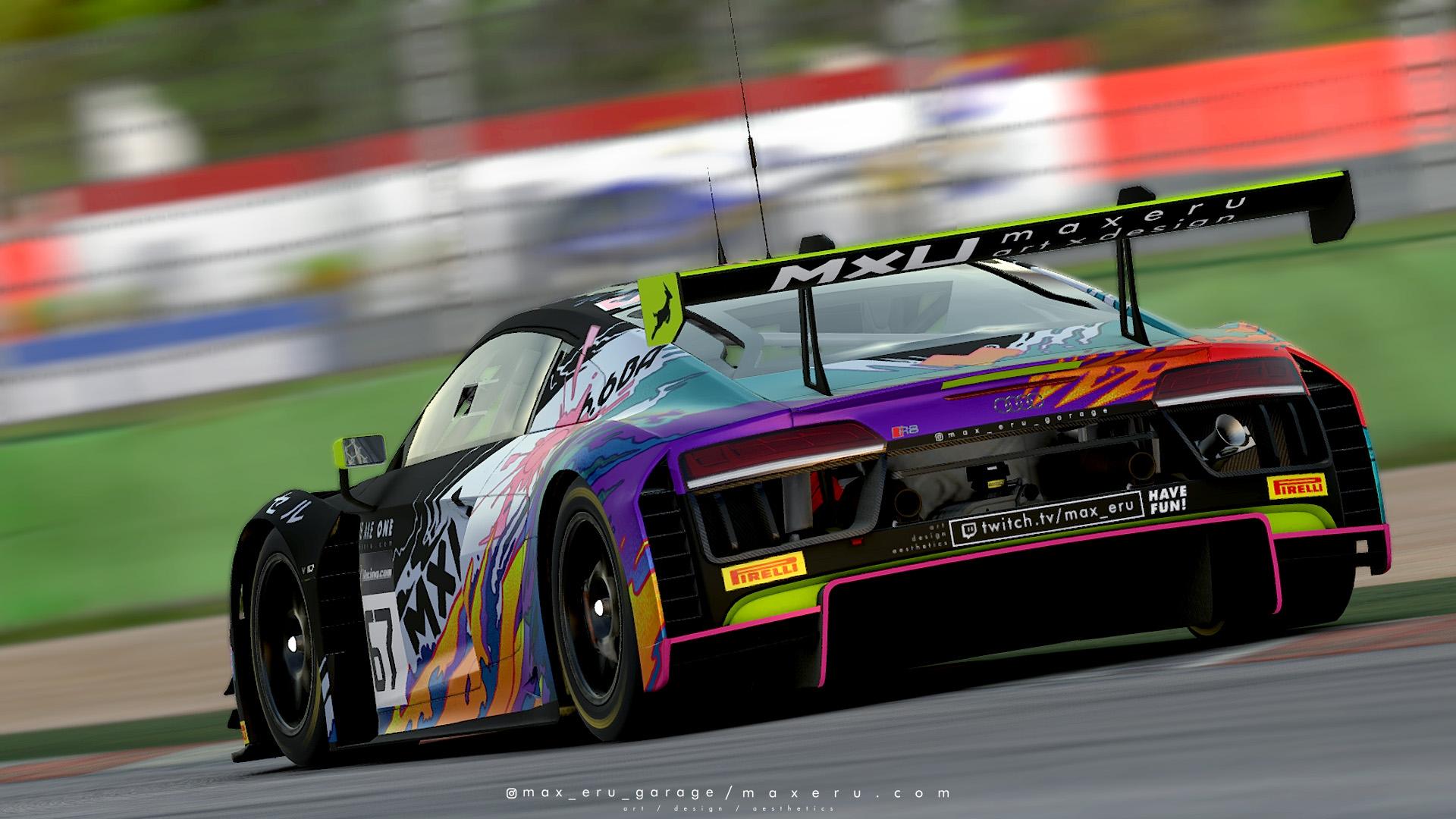 Preview of MXU Art Car - Audi R8 LMS GT3 by Bryce L.