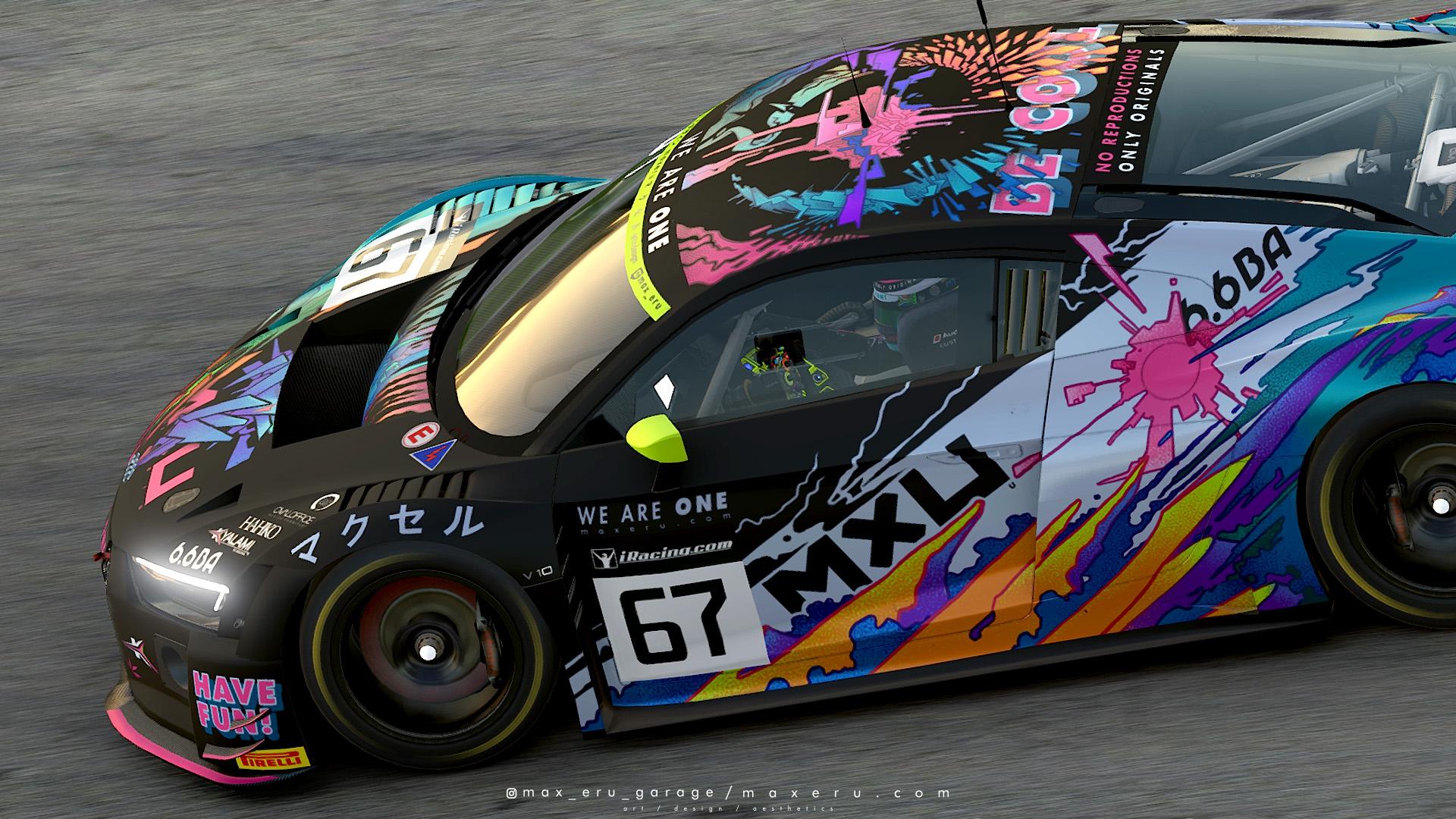 Preview of MXU Art Car - Audi R8 LMS GT3 by Bryce L.