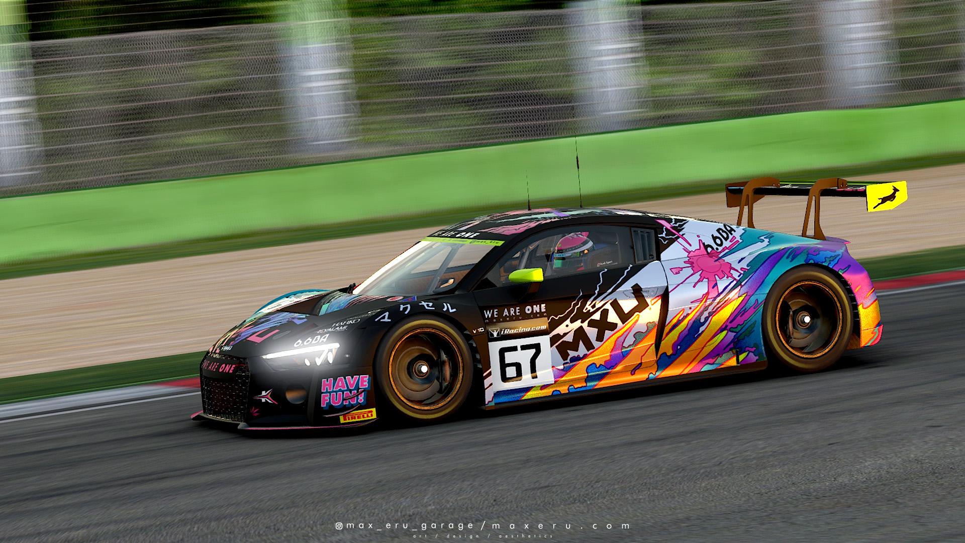 Preview of MXU Art Car - Audi R8 LMS GT3 by Bryce L.
