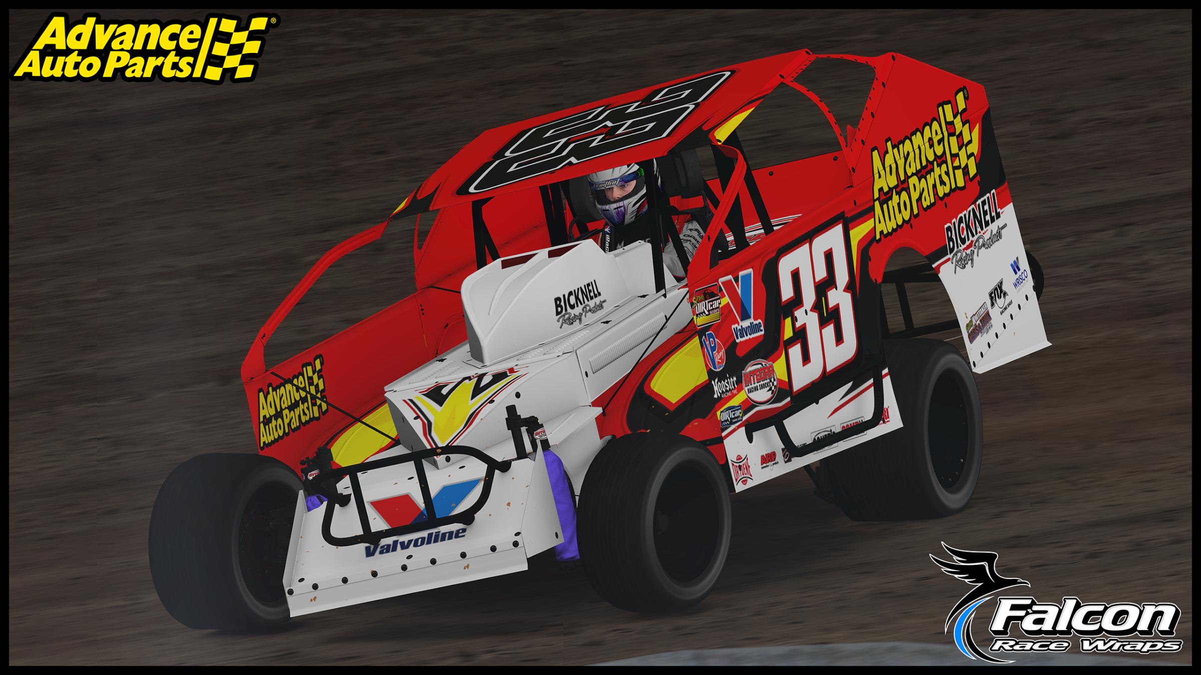 Preview of Advance Auto Parts Modified - Number 33 by Justin Kruithof