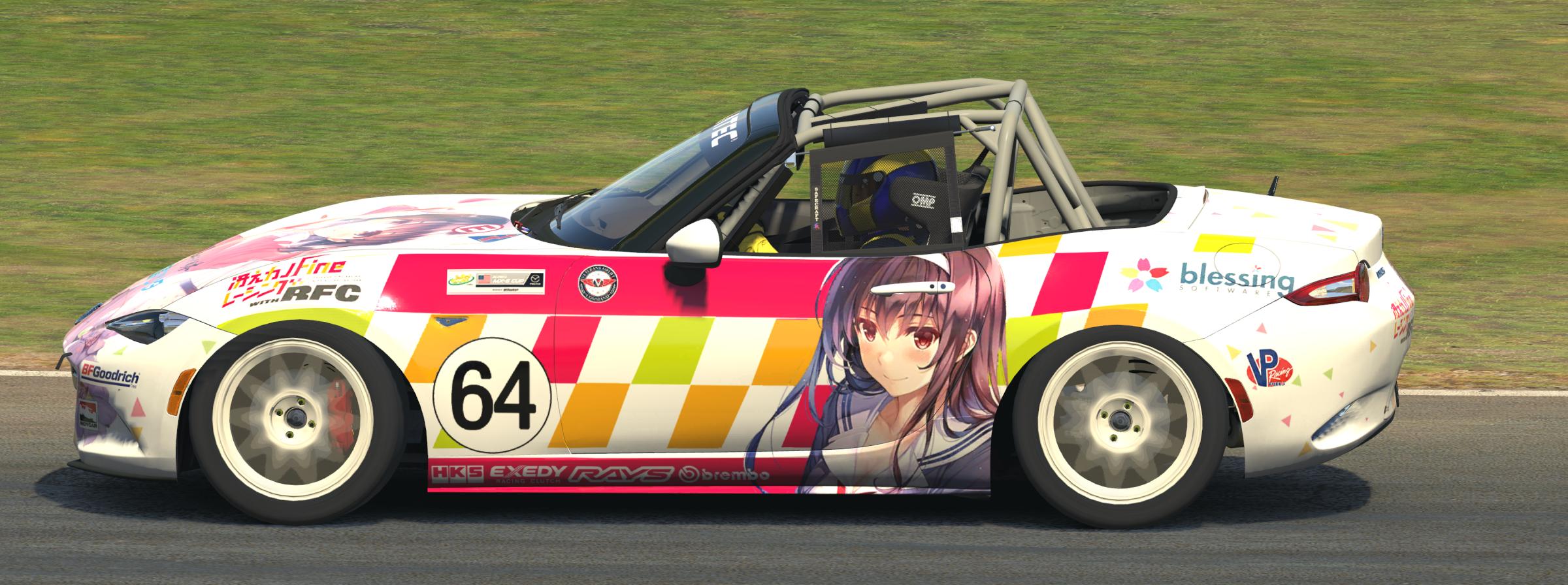 Preview of MX-5 ND Saenai Heroine No Sodate-Kata Fine with RFC [Super Taikyu Itasha] by Naohiro Kawamura