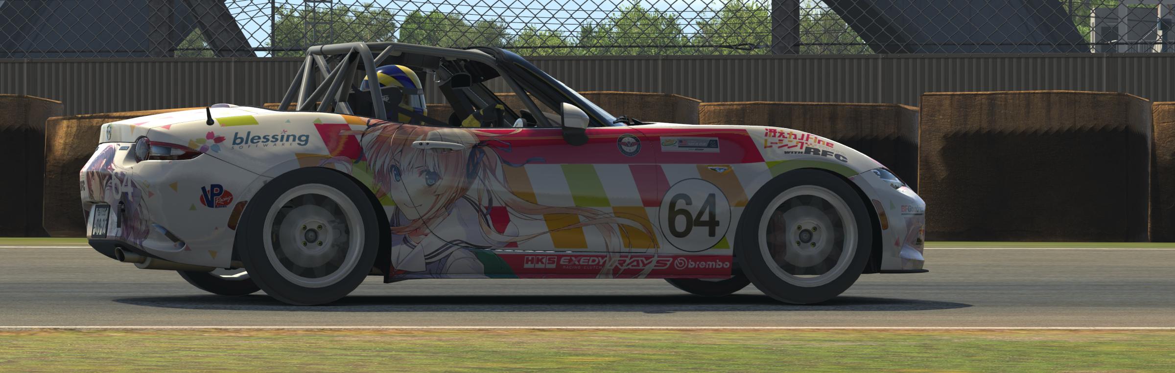 Preview of MX-5 ND Saenai Heroine No Sodate-Kata Fine with RFC [Super Taikyu Itasha] by Naohiro Kawamura
