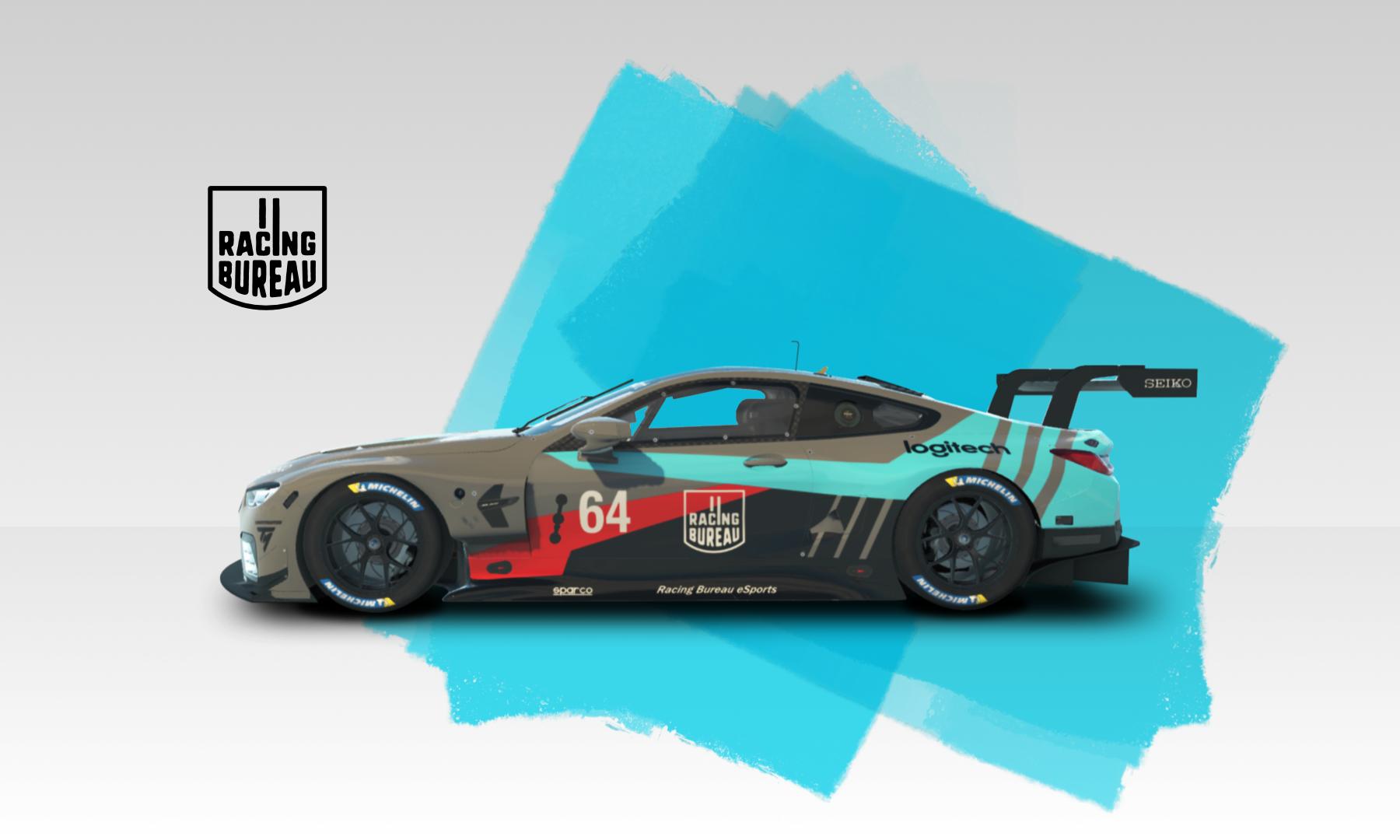 Racing Bureau M8 eSports Design by Aydincan Ataberk Trading Paints