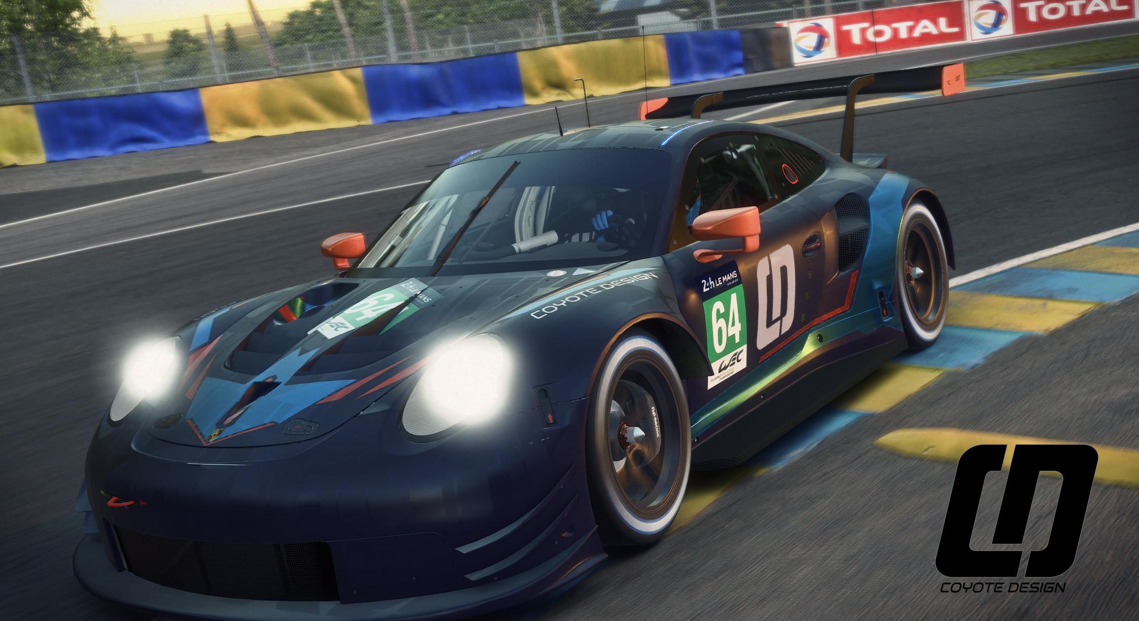 Preview of Porsche 911 RSR COYOTE DESIGN by Pierre S.