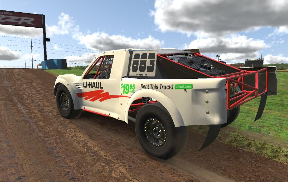 Uhaul 19.95 Pro4 Stadium Truck by Justin Bird Trading Paints
