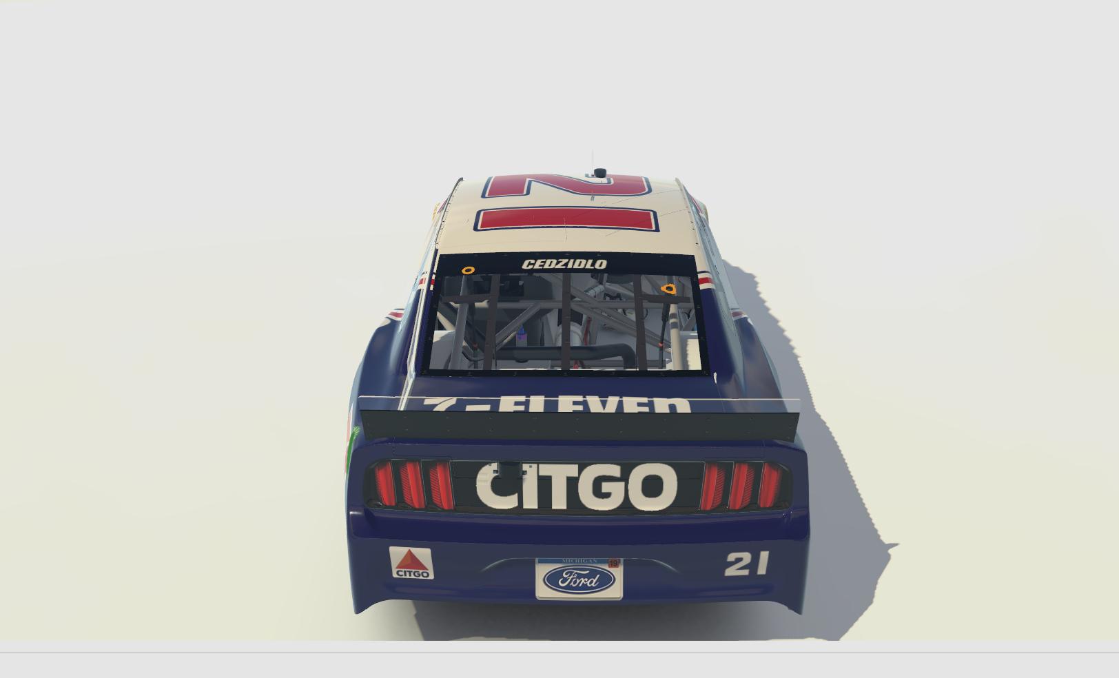 SalvinosJR 1:24 Kyle Petty Citgo 21 1987 Ford Thunderbird Stock Car Model Kit – Unassembled Plastic