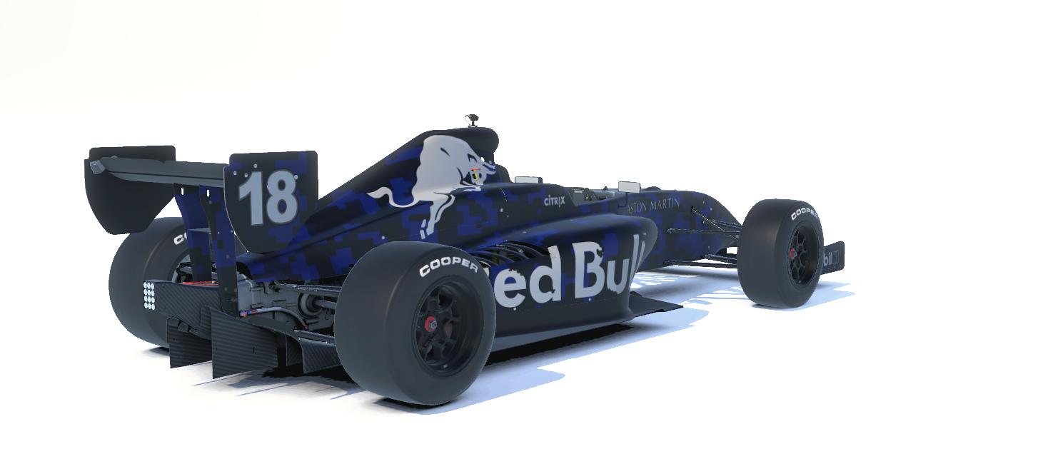 Preview of 2018 Red Bull RB14 Camo by Juan Pablo Tedin