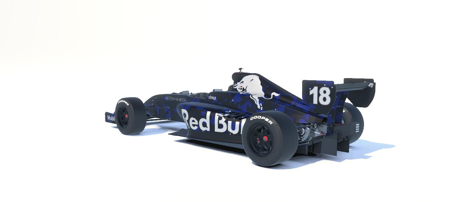Preview of 2018 Red Bull RB14 Camo by Juan Pablo Tedin
