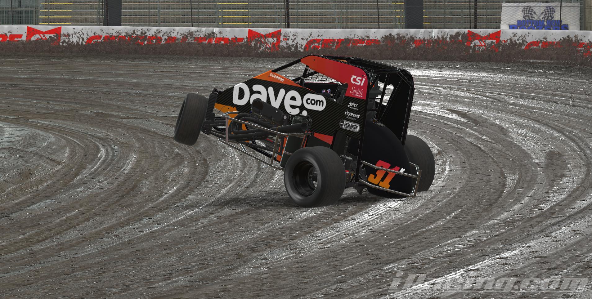 Preview of 2021 Frankie Guerrini Chili Bowl Midget With # by Koleton Anderson