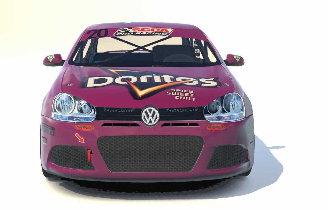 Preview of VW Jetta TDI Doritos Spicy Sweet Chili by Johnny McNamara