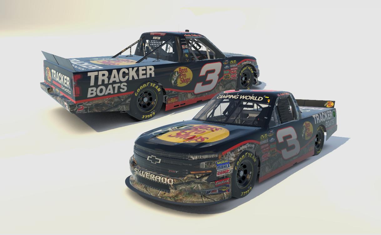 Preview of 2011 #3 Austin Dillon Bass Pro Shops Chevrolet Silverado by Marshall Newton