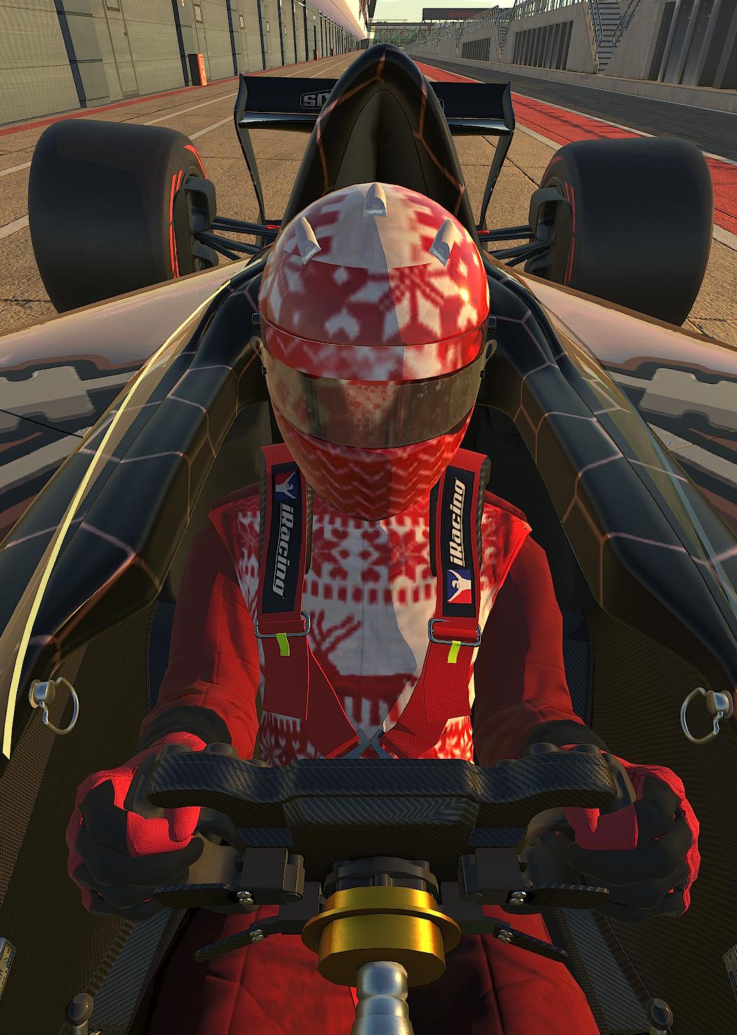 Preview of christmas sweater suit + helmet by Julius Fahlbusch