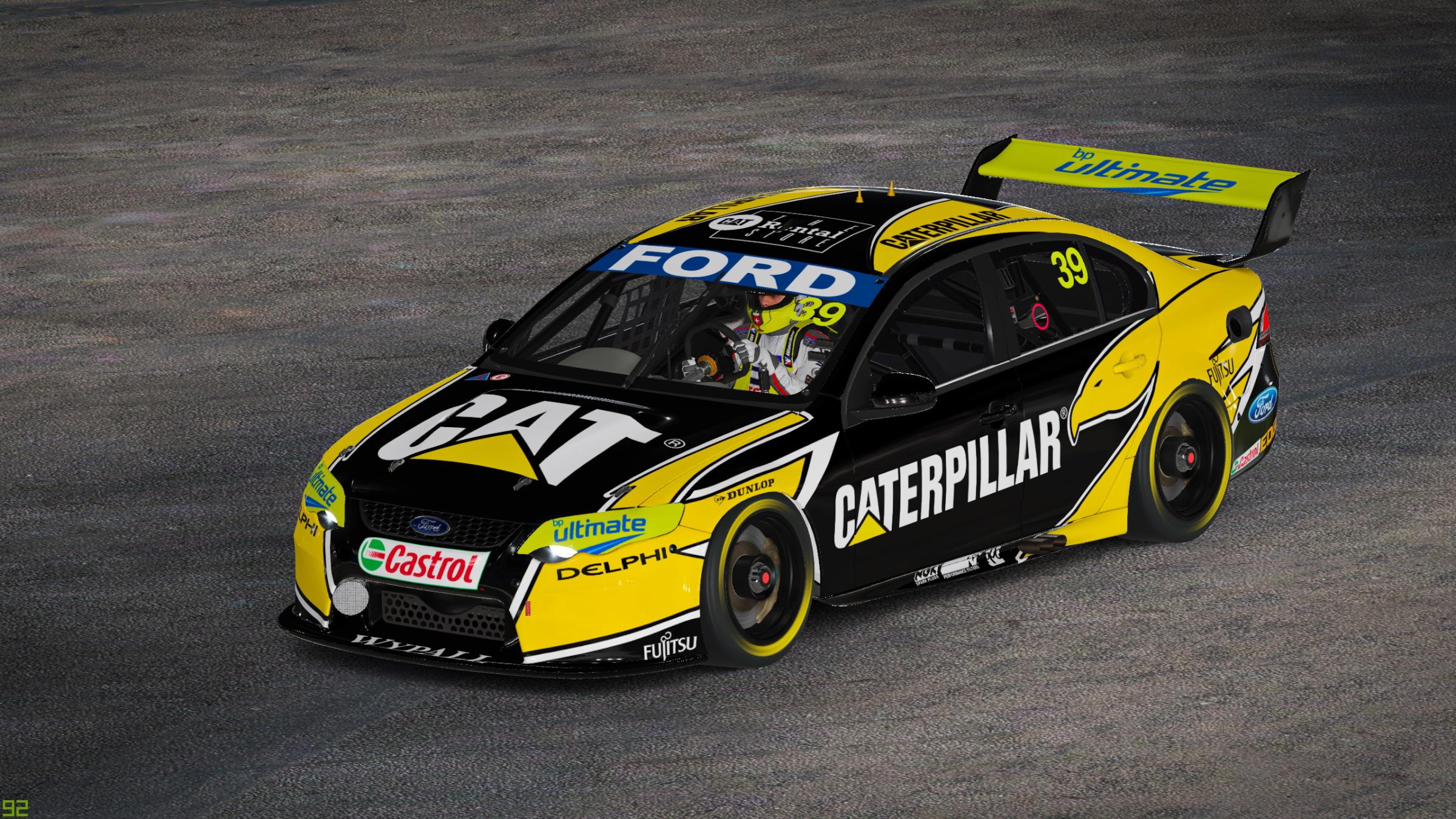 Preview of Jason Brights Ford Performance Racing 2006 Falcon.  CAT FPR Caterpillar. by Julian Mukhi