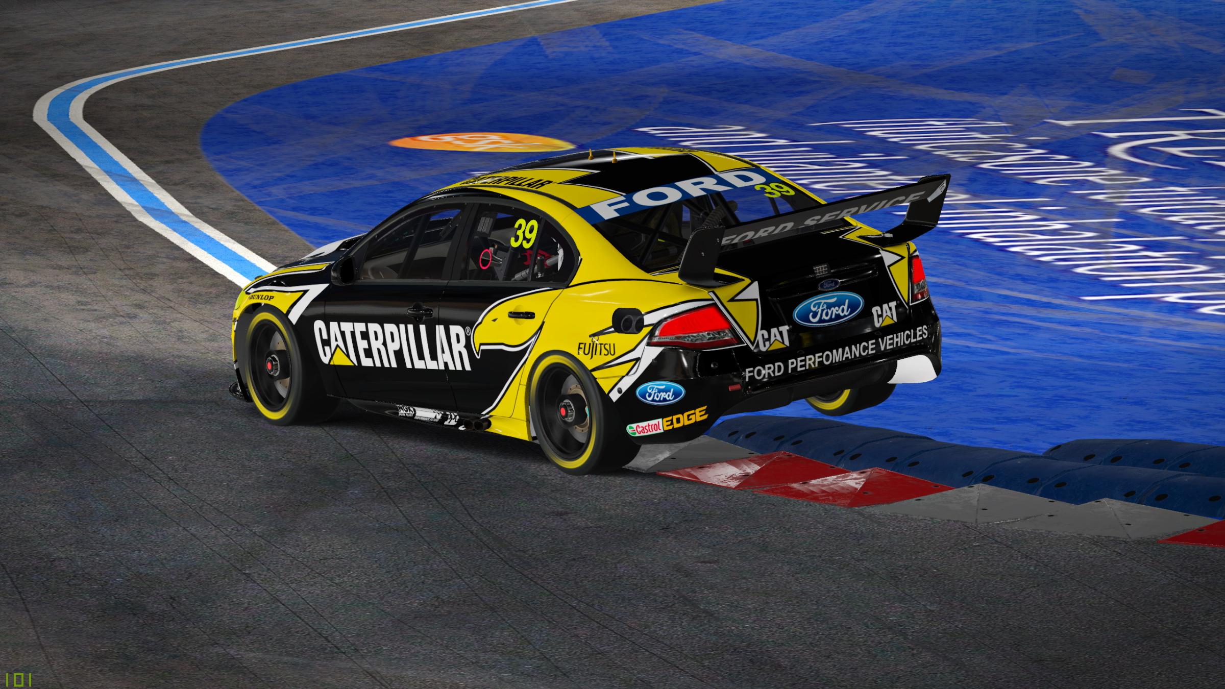 Preview of Jason Brights Ford Performance Racing 2006 Falcon.  CAT FPR Caterpillar. by Julian Mukhi