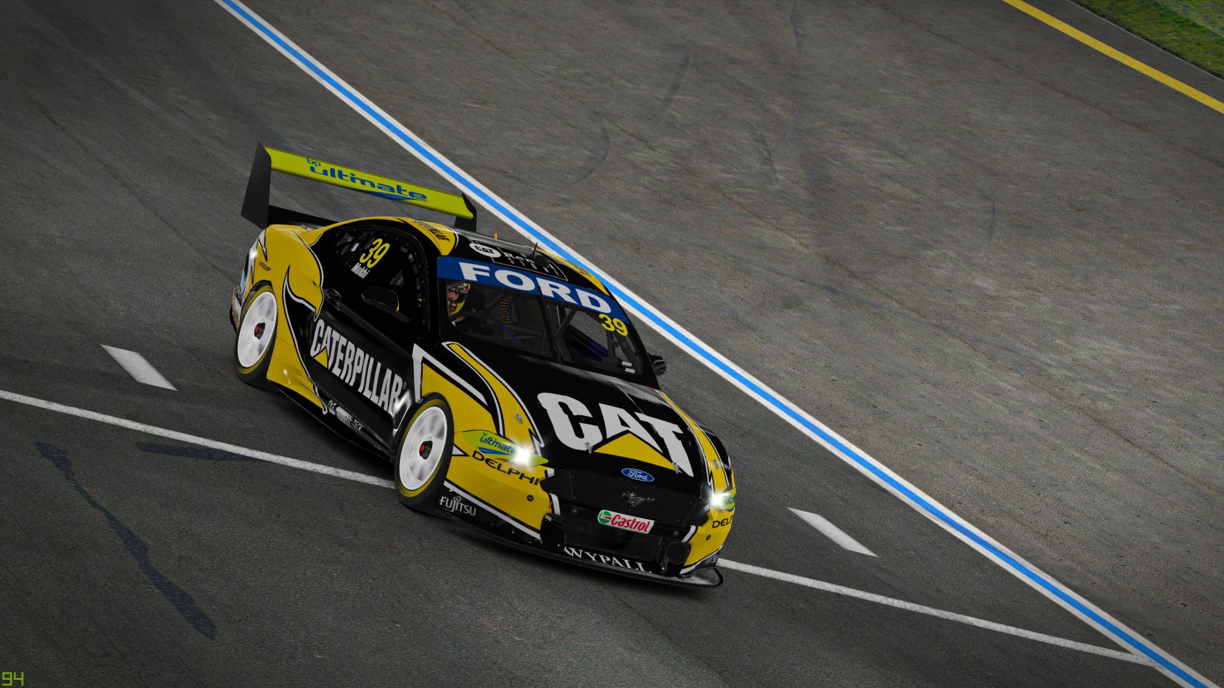 Preview of Jason Brights Ford Performance Racing 2006 Falcon Mustang. CAT FPR Caterpillar. by Julian Mukhi