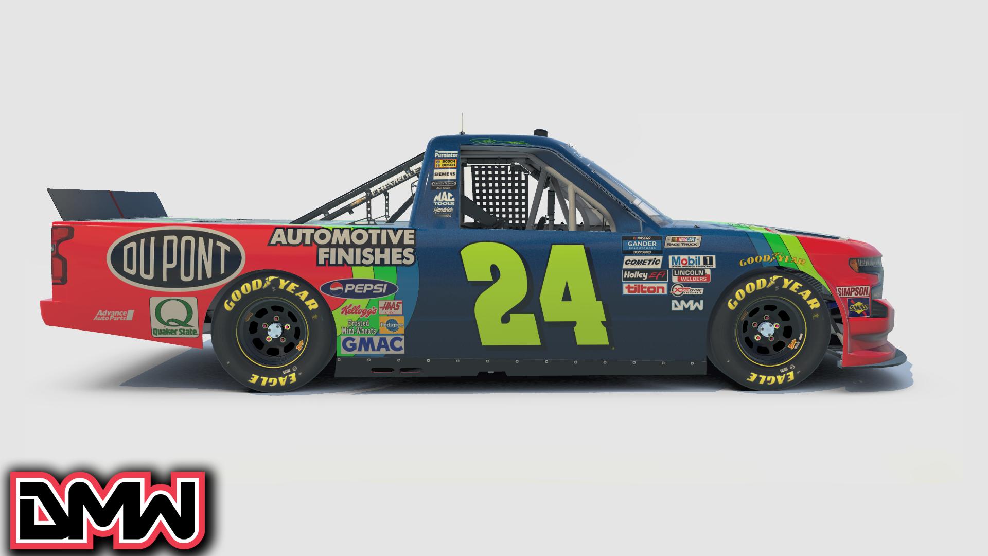 Preview of Fictional DuPont Rainbow Silverado *UPDATED to 2022 Body* by Dustin Winegardner