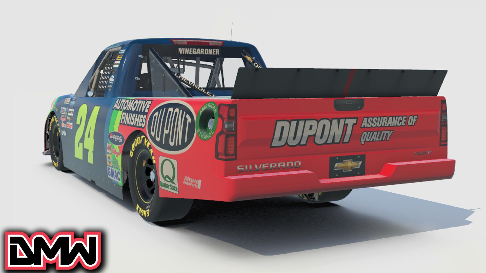 Preview of Fictional DuPont Rainbow Silverado *UPDATED to 2022 Body* by Dustin Winegardner