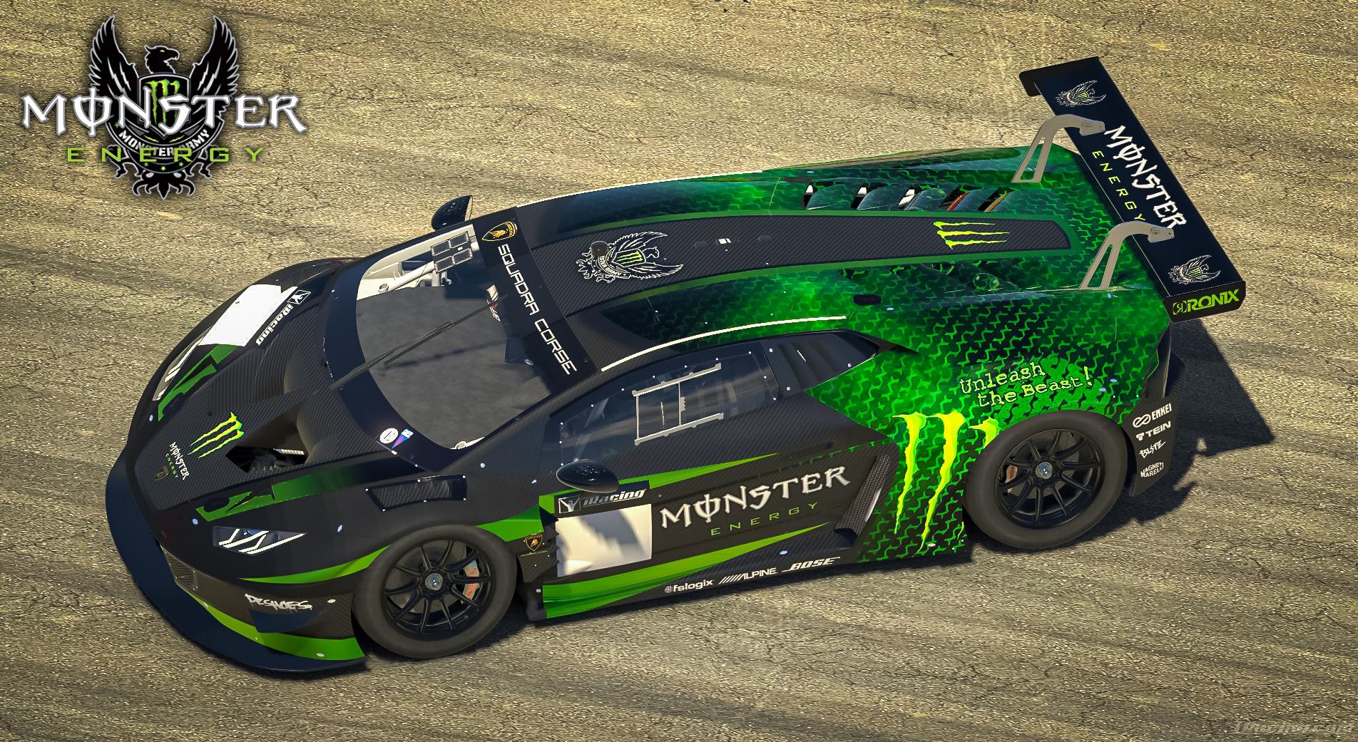 Monster Energy by Paul Mansell - Trading Paints