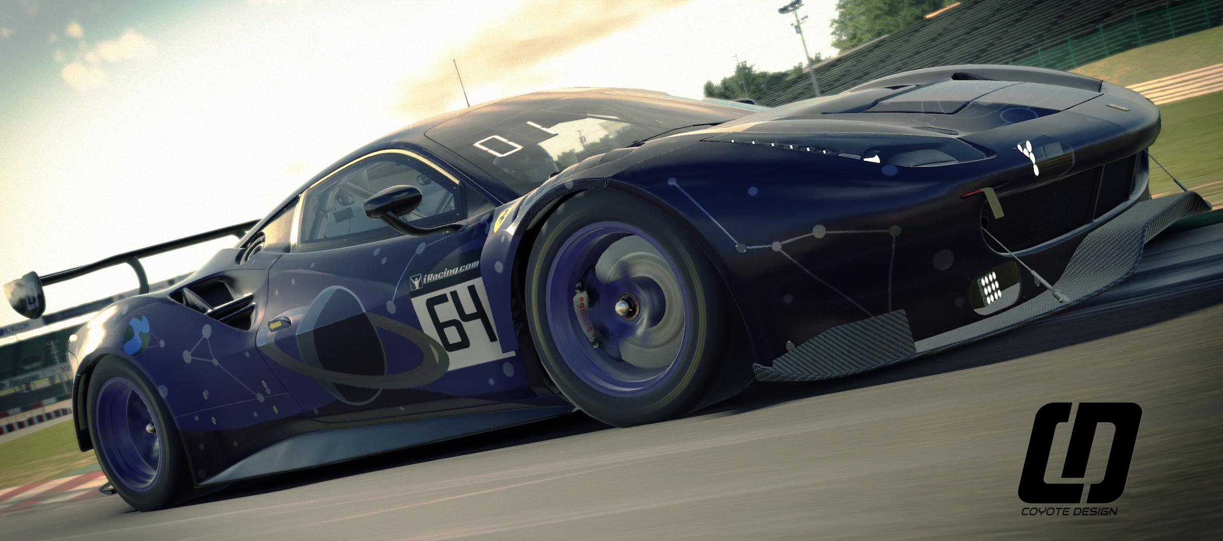 Preview of Ferrari 488 GT3 VOYAGER by Coyote Design by Pierre S.