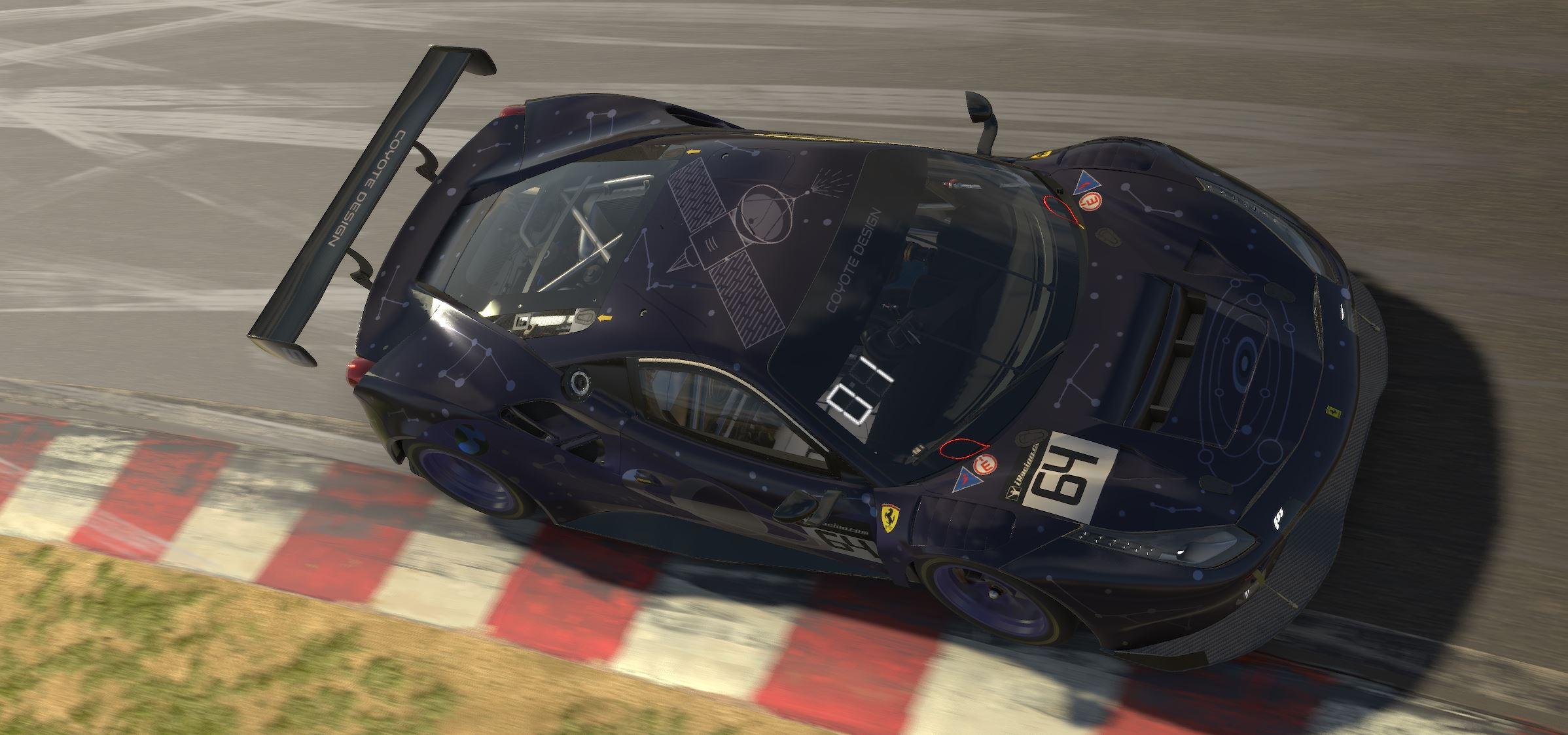 Preview of Ferrari 488 GT3 VOYAGER by Coyote Design by Pierre S.