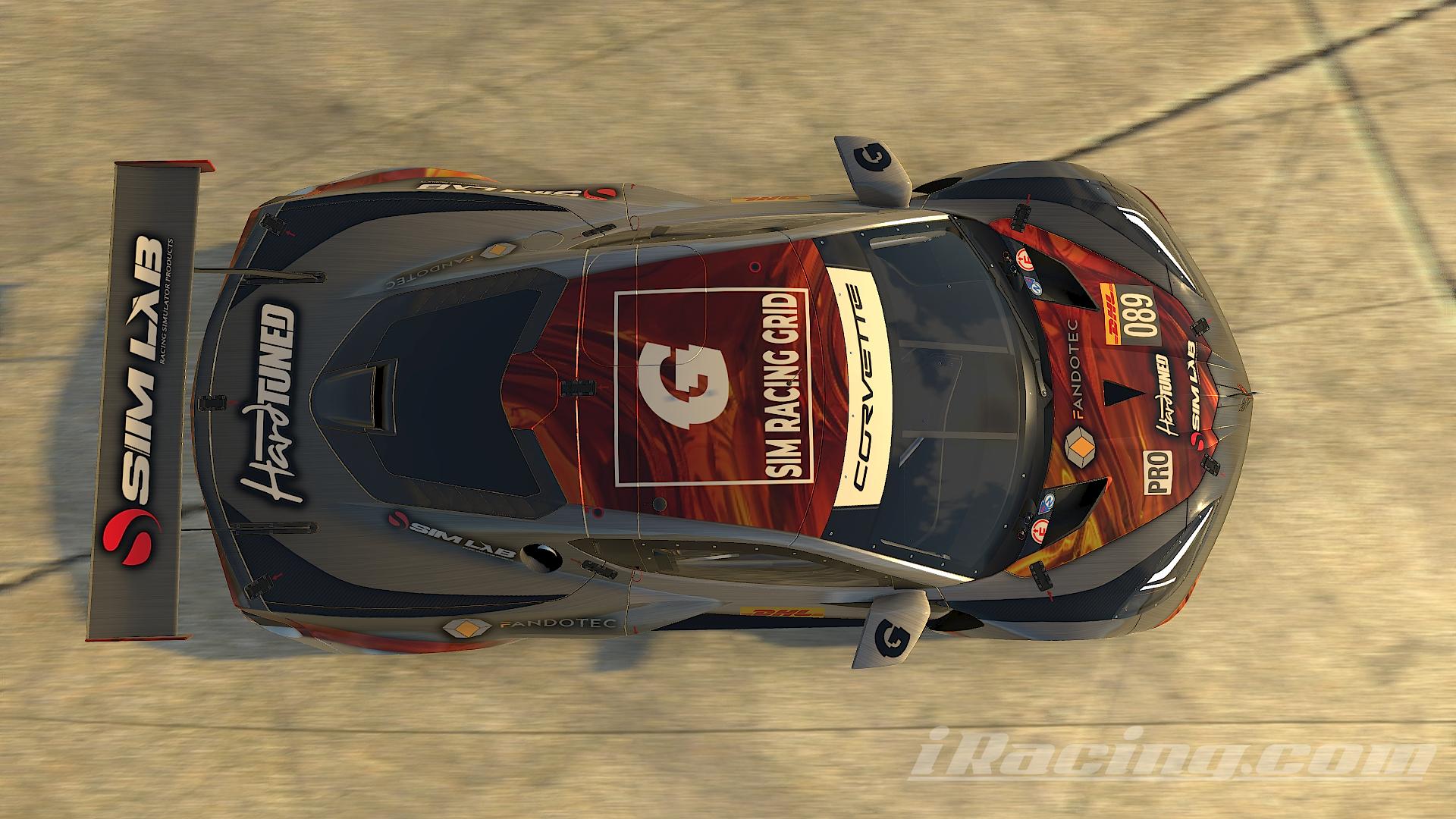 Preview of SRG Corvette C8.R GTE steal by Andreas Wagner