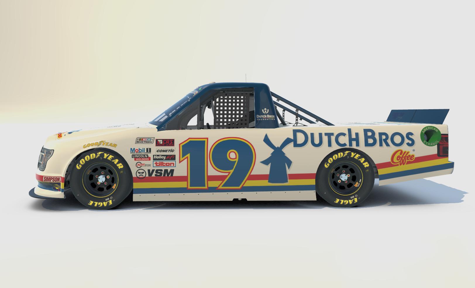 Preview of Dutch Bros Coffee NASCAR Ford F150 by Travis C.