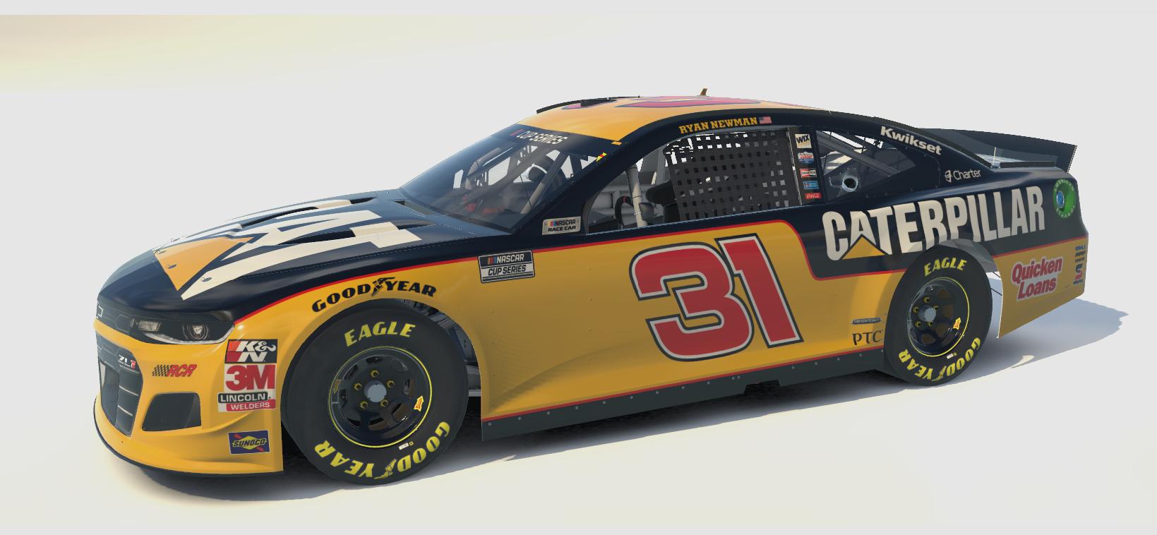 Preview of Ryan Newman 2014 CAT Camaro (No Number) by Will Bangs