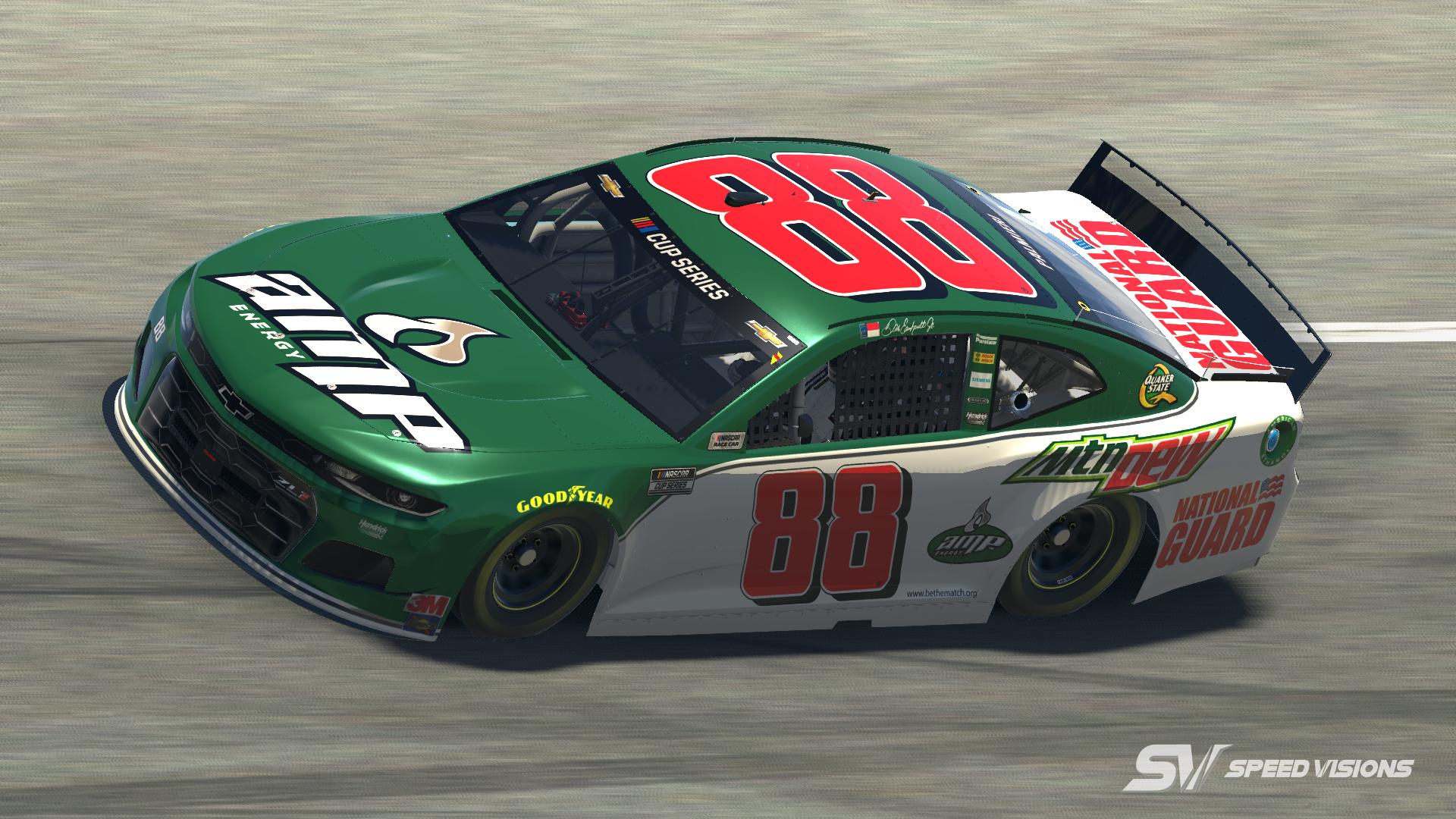 Preview of Dale Earnhardt Jr 2009 Amp Energy Chevrolet (No Number) by Jonathan Palmieri