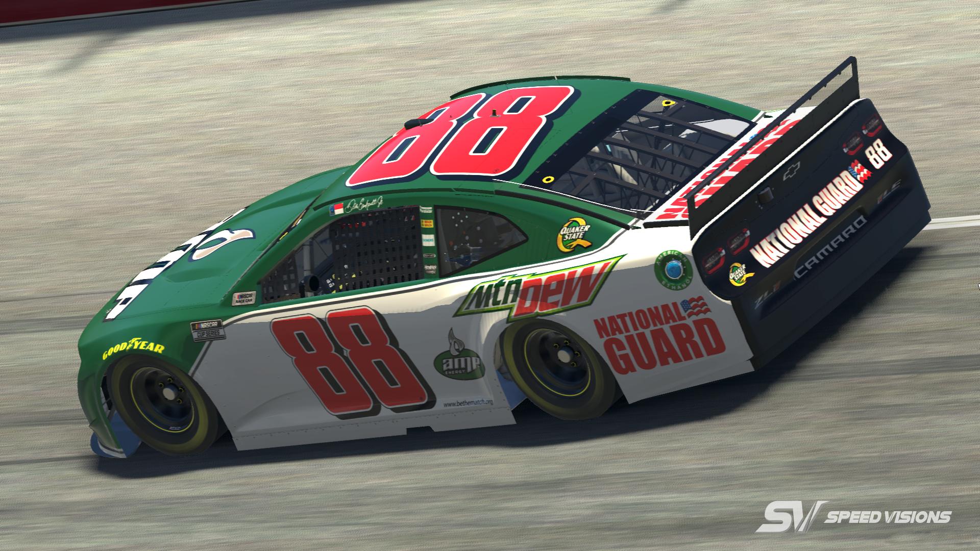 Preview of Dale Earnhardt Jr 2009 Amp Energy Chevrolet (No Number) by Jonathan Palmieri