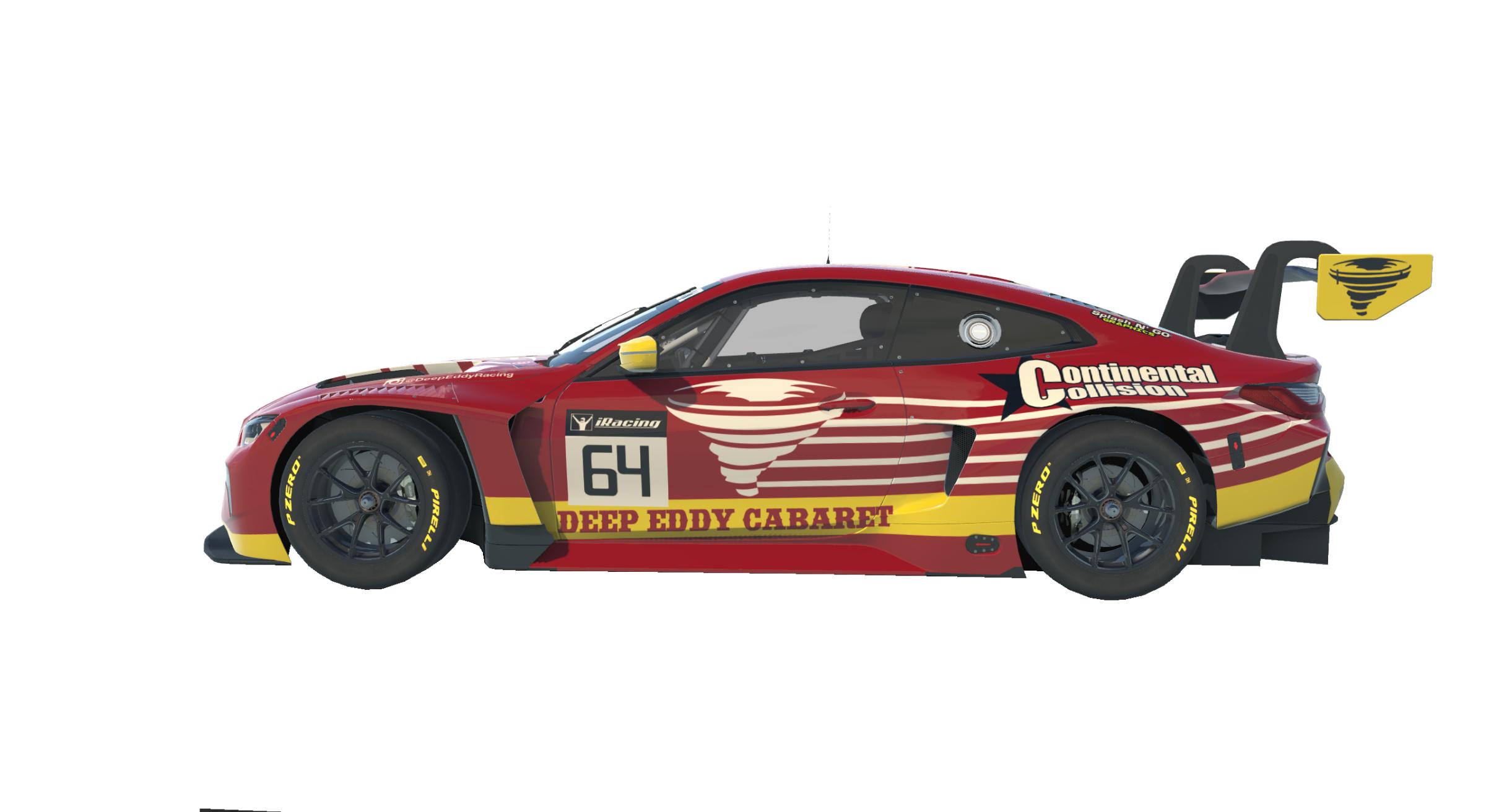 Preview of Deep Eddy Racing BMW M4 GT3 Red by Chris Uglietta