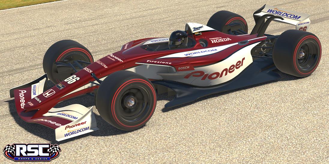 Preview of Alex Zanardi 2001 Pioneer IR-01 (Non-Numbered) by Jason K.