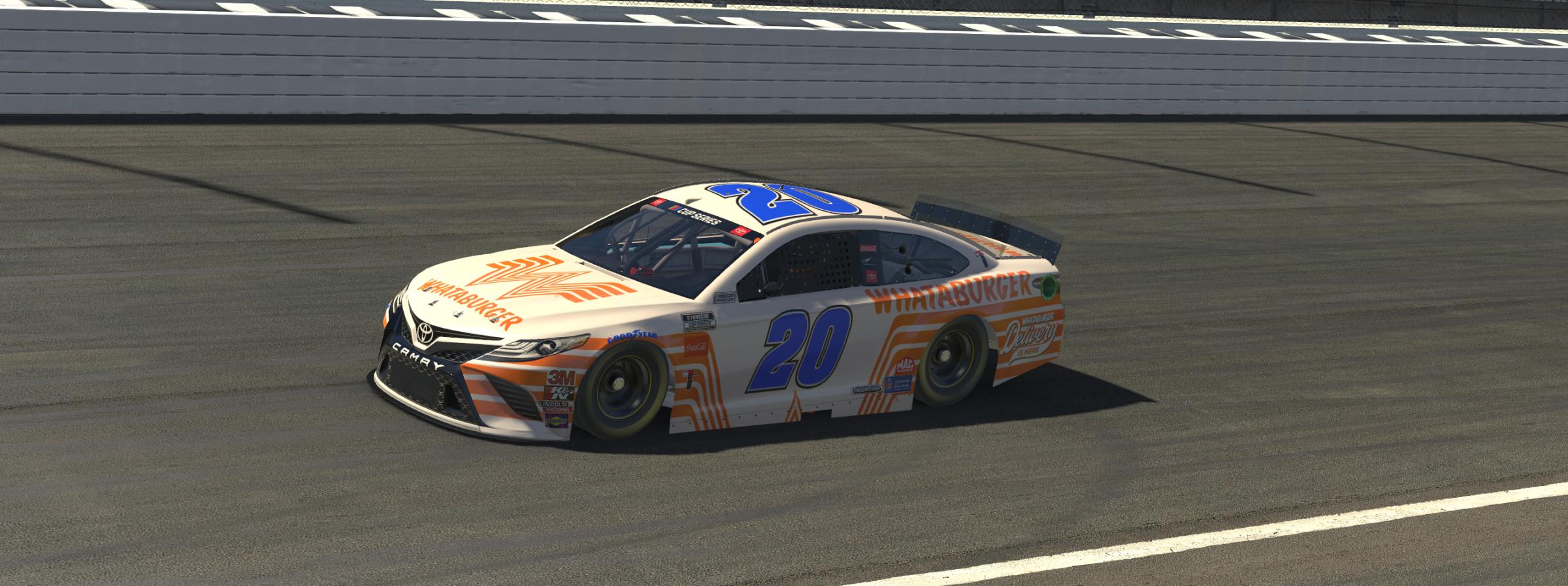 Preview of Whataburger concept | Camry Cup Series -no number- by Matthew A Tomelleri