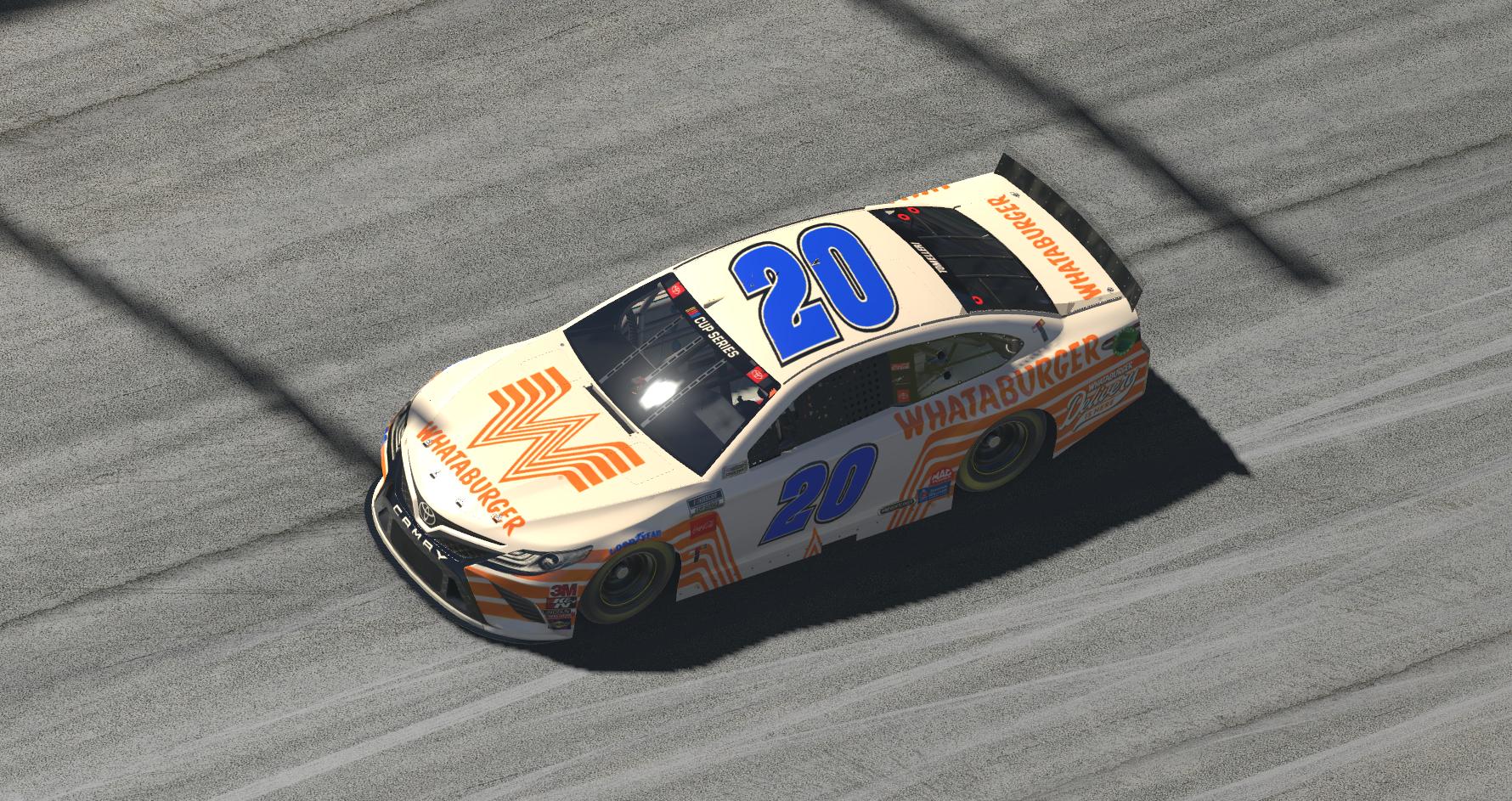 Preview of Whataburger concept | Camry Cup Series -no number- by Matthew A Tomelleri