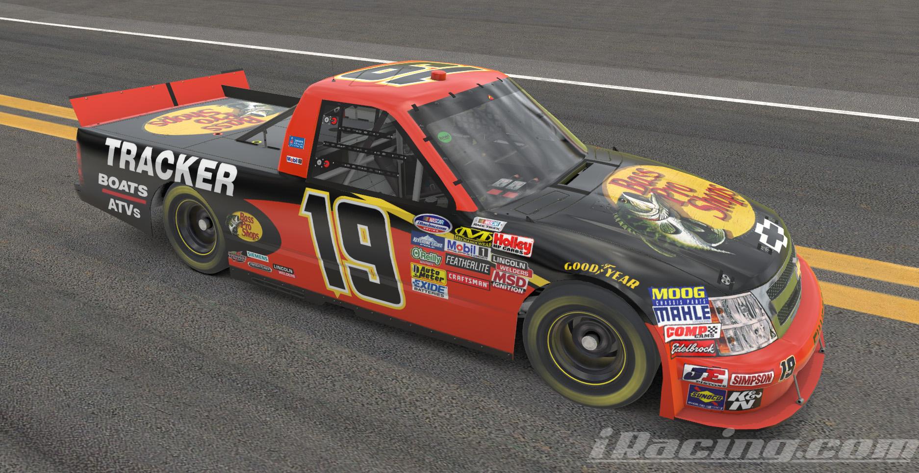 Preview of Martin Truex Jr Bass Pro Shops Legacy 2008 Silverado No Number by Steve J Cass