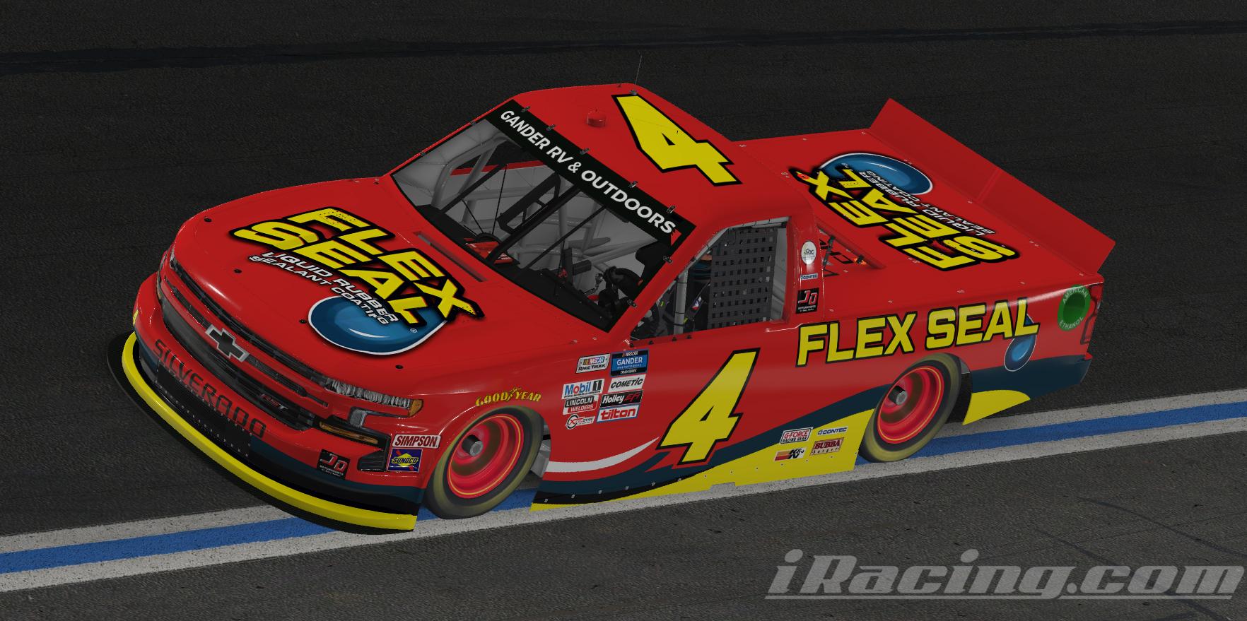 Preview of JD Motorsports Flex Seal Chevrolet Silverado No Number by Steve J Cass