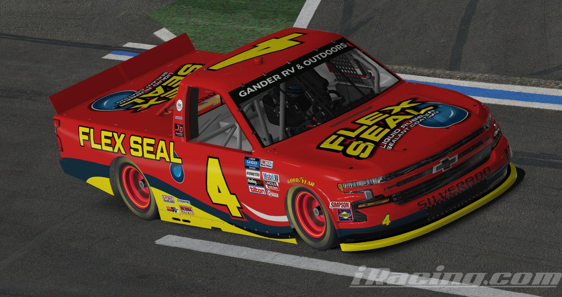 Preview of JD Motorsports Flex Seal Chevrolet Silverado No Number by Steve J Cass