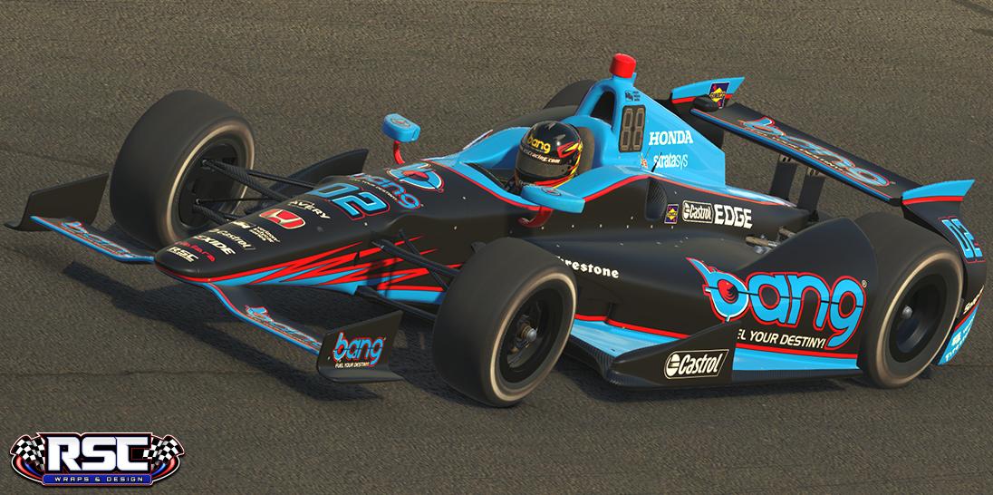Preview of Bang Blue Razz - IndyCar DW12 by Jason K.