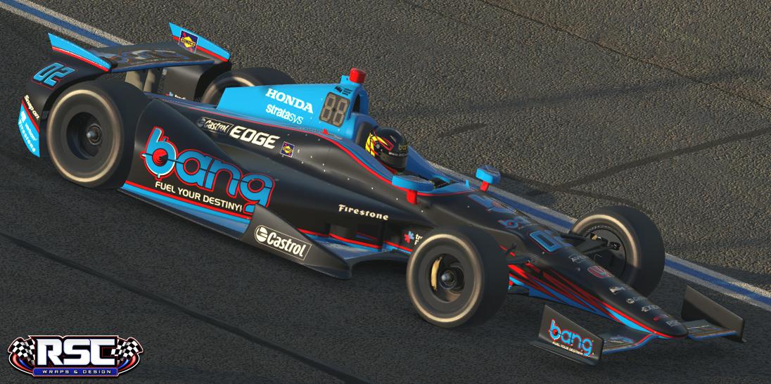 Preview of Bang Blue Razz - IndyCar DW12 by Jason K.