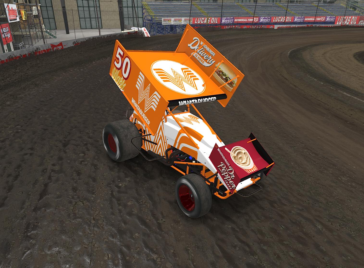 Preview of Whataburger Sprint Car by Cory Cleary
