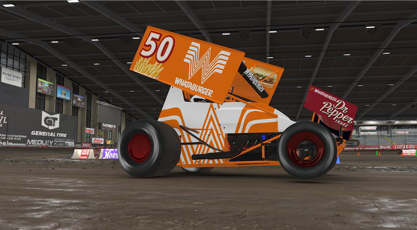 Preview of Whataburger Sprint Car by Cory Cleary